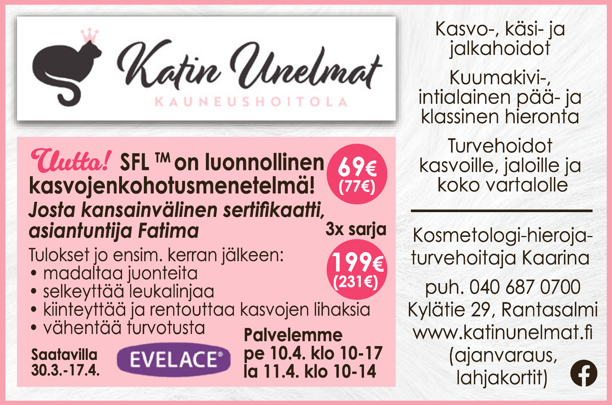 Katin Unelma huhtikuu26